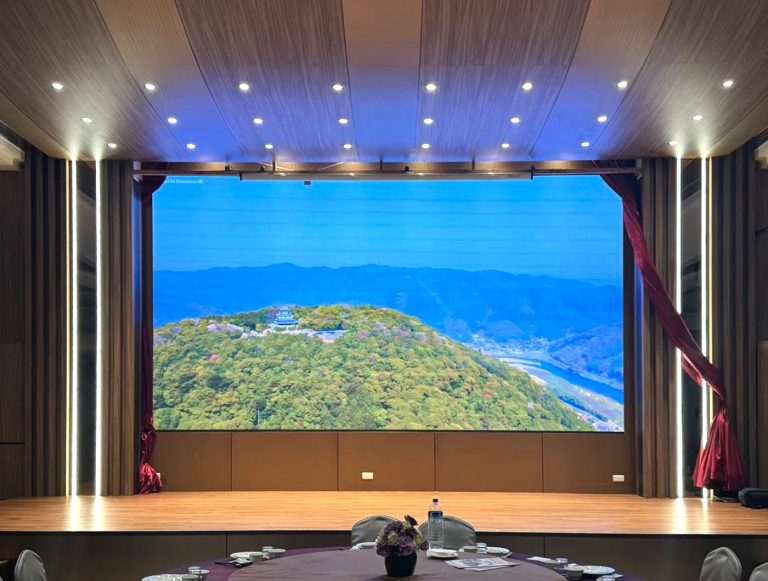 竹北知名餐廳導入P3 LED電視牆　升級宴會體驗、打造視覺新場域